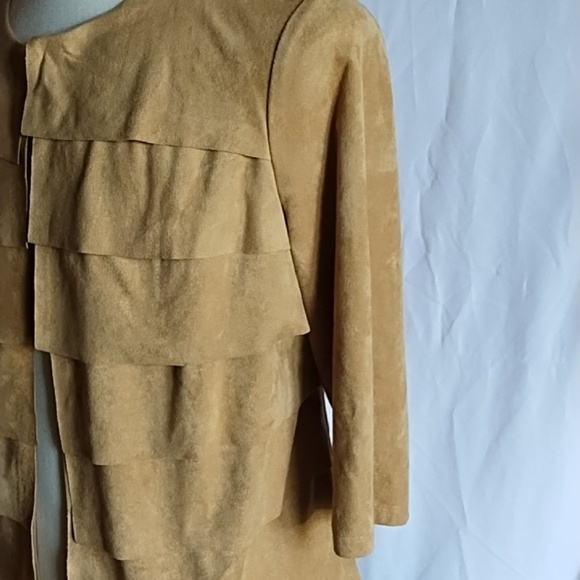 Travelers by Chicos open front jacket size 12/L - Picture 3 of 7